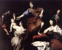 Valentin, Jean de Boulogne - The Judgment of Solomon